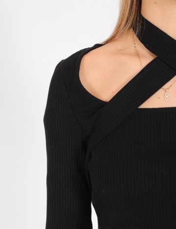 Top ASOS, negru