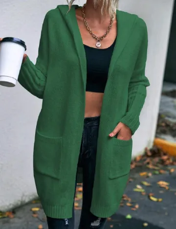 Cardigan SHEIN, verde Verde