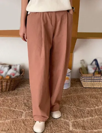 Pantaloni Dazy, maro