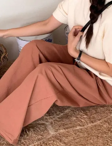 Pantaloni Dazy, maro