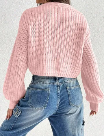 Cardigan SHEIN, roz Roz