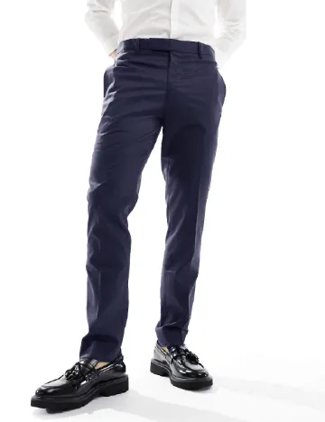 Pantaloni Bolongaro Trevor, bleumarin Albastru