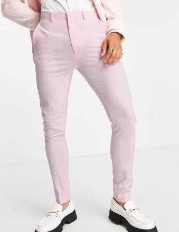 Pantaloni ASOS, lila Mov