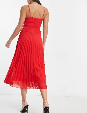 Rochie medie ASOS, rosu Rosu