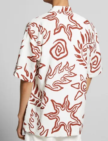 Camasa Bershka, alb
