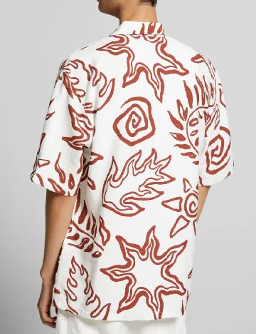 Camasa Bershka, alb