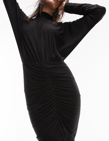 Rochie medie Top Shop, negru