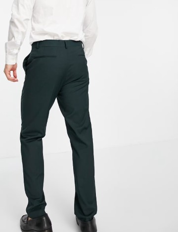 Pantaloni ASOS, verde inchis