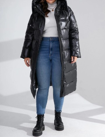 Geaca GASMAN Plus Size, negru