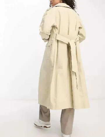 Trench ASOS, crem Crem