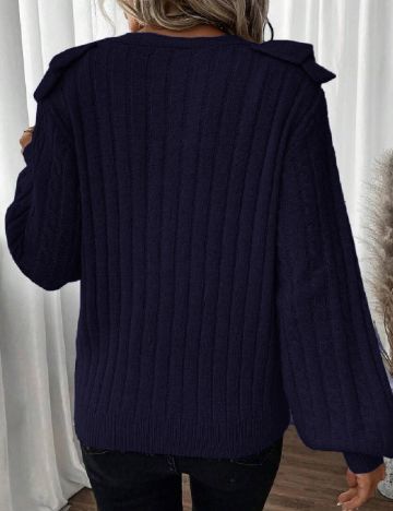 Cardigan SHEIN, bleumarin