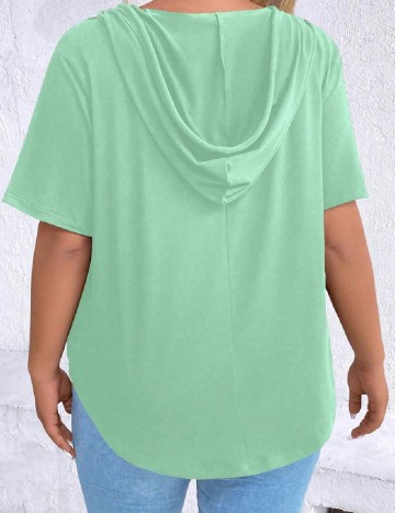 Tricou SHEIN CURVE, verde