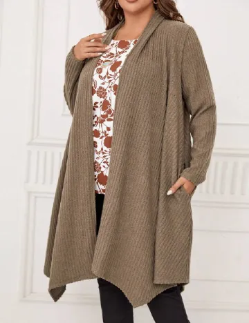 Cardigan Emery Rose Curve, maro Maro