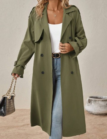 Trench SHEIN, verde