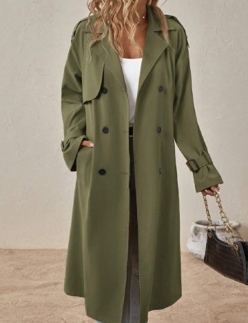 Trench SHEIN, verde