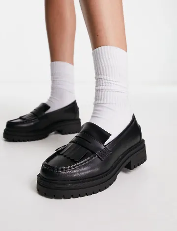 Mocasini ASOS, negru Negru