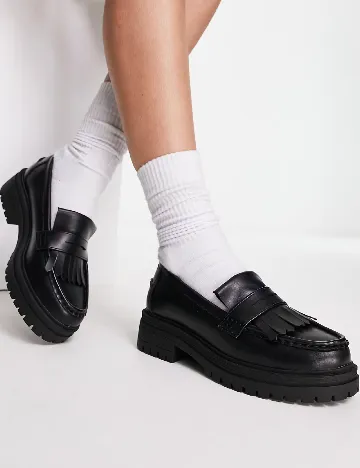 Mocasini ASOS, negru Negru