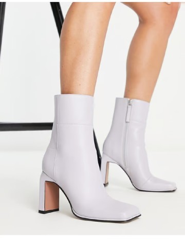 Botine ASOS, lila