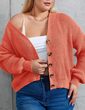 Cardigan SHEIN CURVE, somon