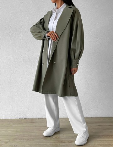 Trench SHEIN, verde