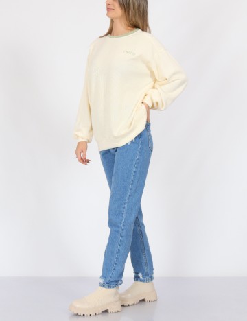 Bluza Oversize Dazy, crem