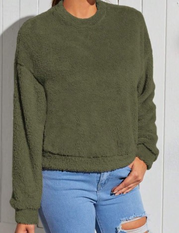 Bluza SHEIN, verde