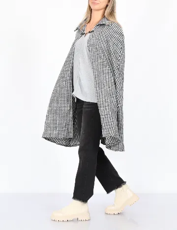 Poncho SHEIN, negru Negru