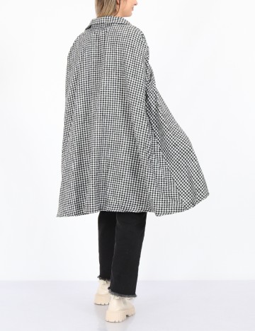 Poncho SHEIN, negru