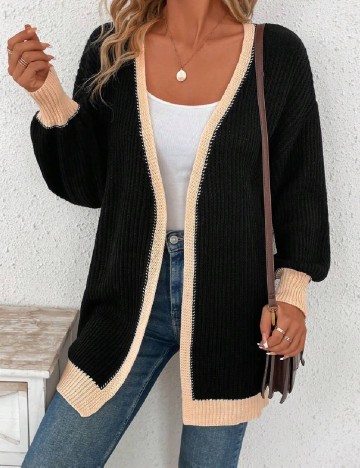 Cardigan SHEIN, negru