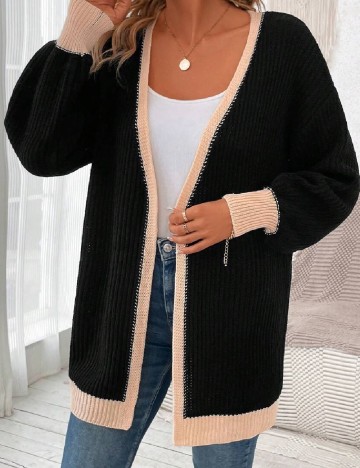 Cardigan SHEIN, negru