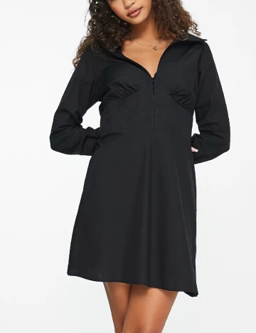 Rochie scurta Miss Selfridge, negru Negru