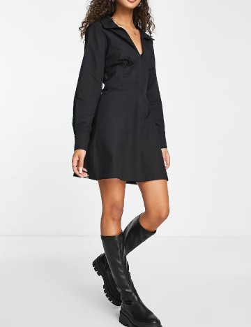 Rochie scurta Miss Selfridge, negru
