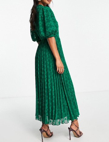Rochie lunga ASOS, verde