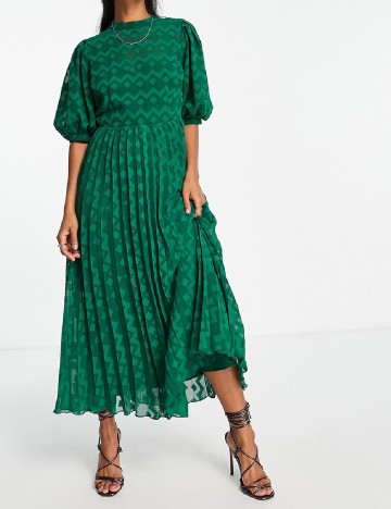 Rochie lunga ASOS, verde