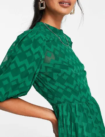 Rochie lunga ASOS, verde Verde