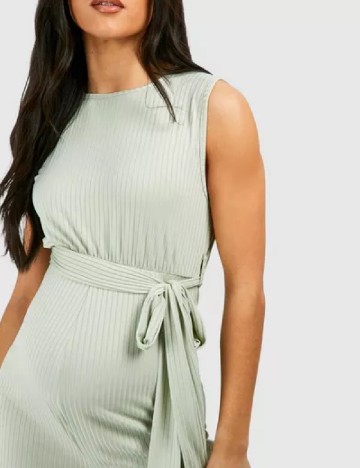 Salopeta Boohoo maternity, verde