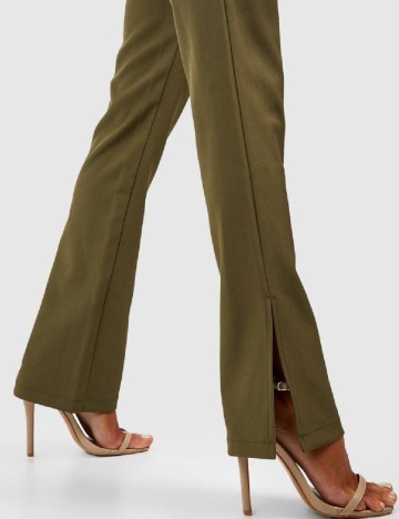 Pantaloni Boohoo, verde