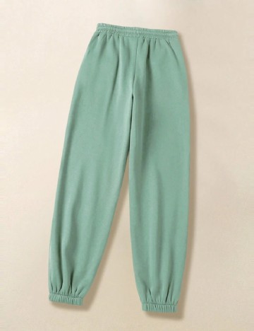 Pantaloni SHEIN CURVE, verde