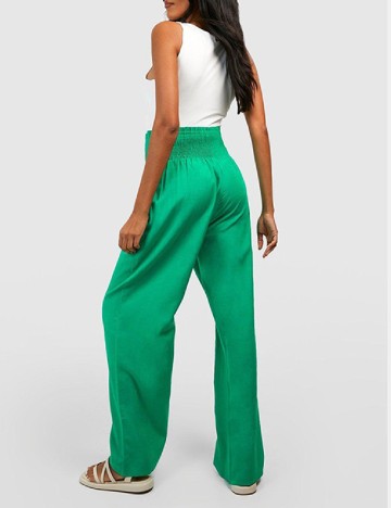 Pantaloni Boohoo maternity, verde