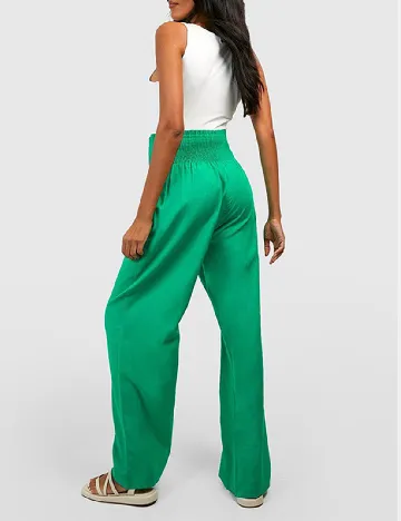 Pantaloni Boohoo maternity, verde Verde