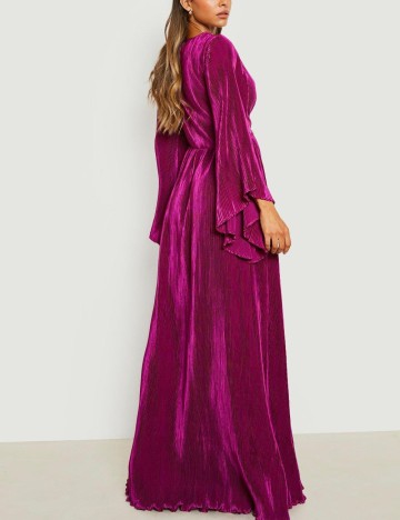 Rochie lunga Boohoo, magenta