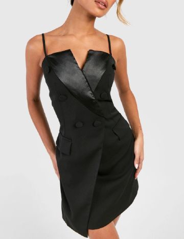 Rochie scurta Boohoo, negru