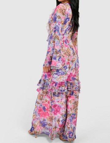 Rochie lunga Boohoo, floral