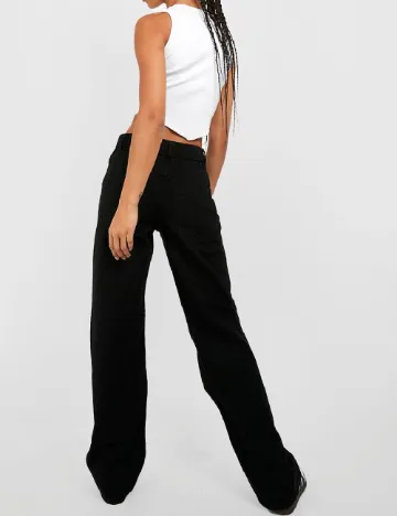 Blugi Boohoo, negru Negru