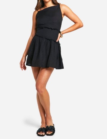 Rochie scurta Boohoo, negru