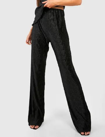 Pantaloni Boohoo, negru Negru