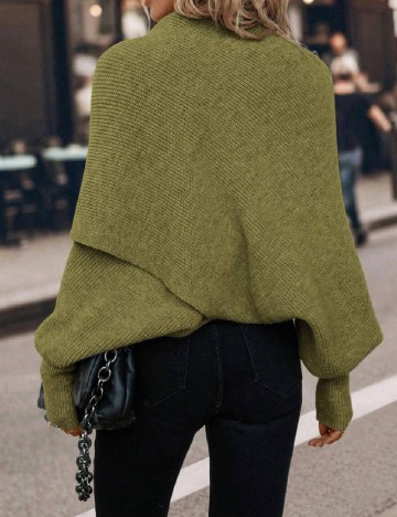 Poncho SHEIN, verde