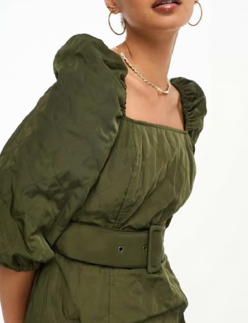 Rochie scurta ASOS, verde