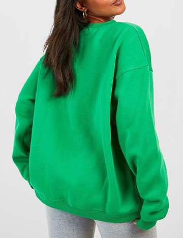 Bluza Boohoo, verde