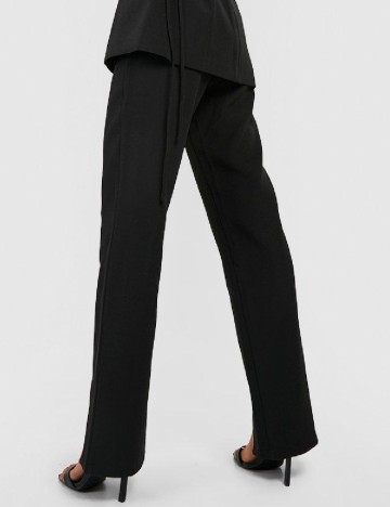 Pantaloni Boohoo, negru